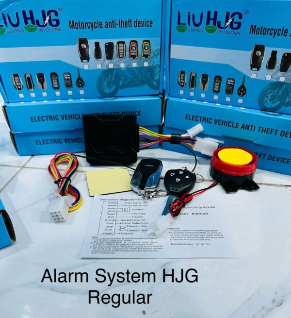 LIUHJG Alarm system for bike